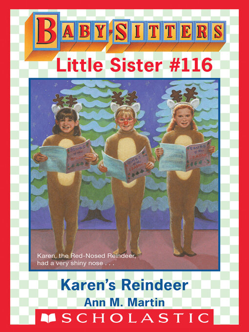 Title details for Karen's Reindeer by Ann M. Martin - Wait list